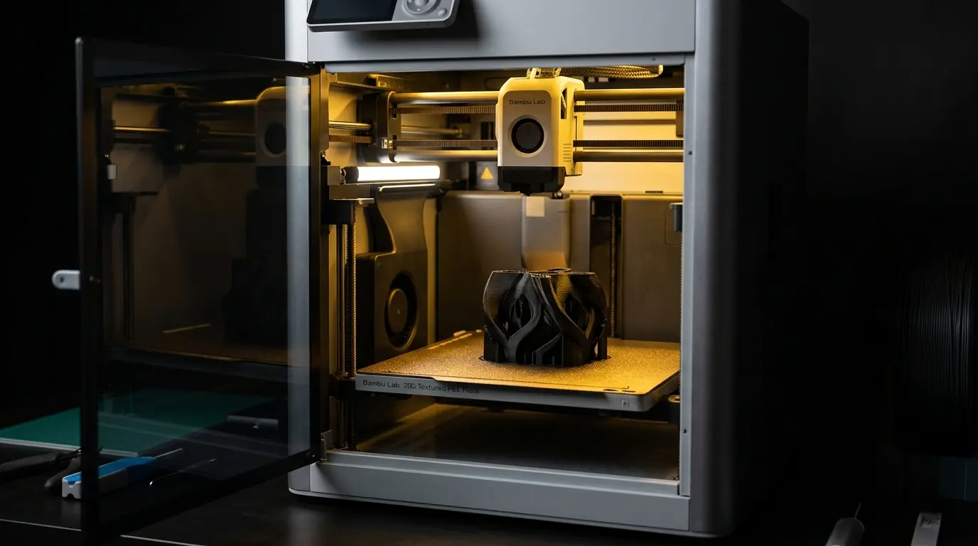 3D-Drucker bei der Arbeit